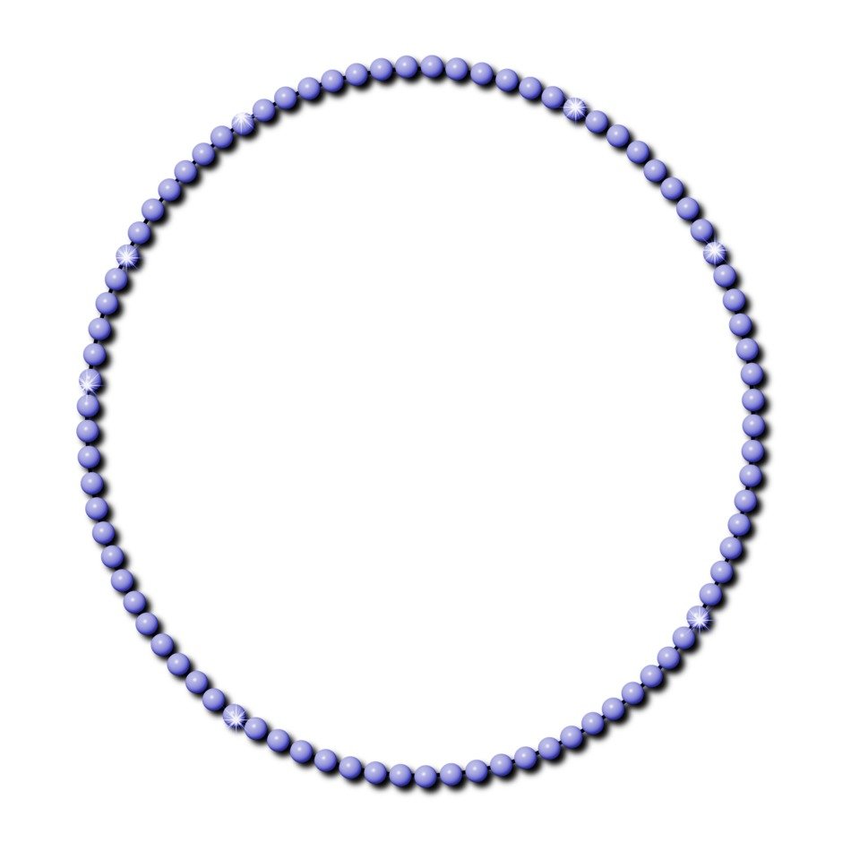Round Border as a picture for clipart
