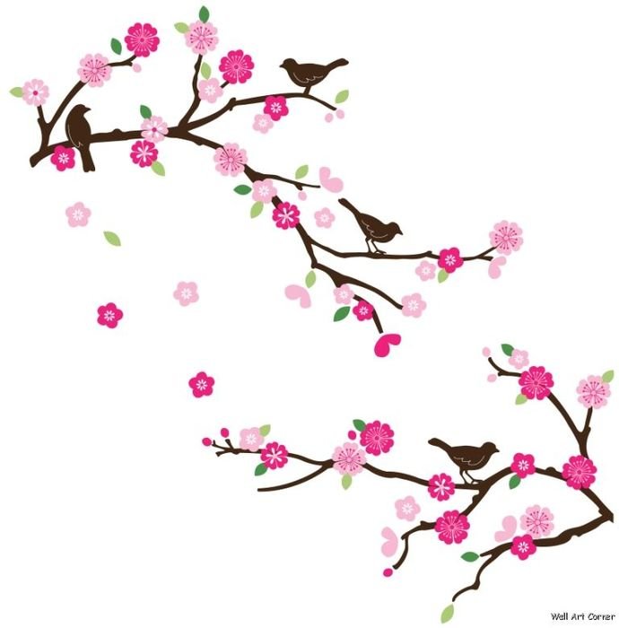 10 Cartoon Cherry Blossom Tree Frees That You Can Download To