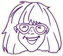 happy face drawing