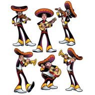 Clipart of the Mexican music group
