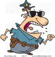 Cartoon Guy Pointing