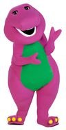 clipart of the barney the dinosaur
