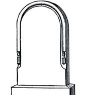 painted white tombstone