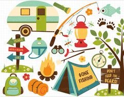 Clip Art &ndash; Camping With Dad Father&rsquo;s Day Myclipartstore