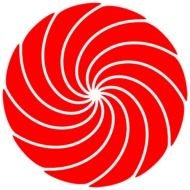 Red Spiral At Clkercom Vector Online Royalty N2
