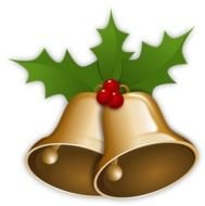 Christmas Bells With Holly At Clkercom Vector clipart
