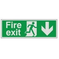 Fire Exit Signs drawing