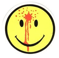 Sarcastic Face with bleeding wound on forehead