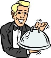 Dinner Table Panda Free Images clipart
