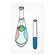 Beakers Test Tubes Colouring Pages