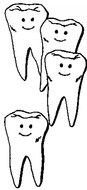 Teeth Image drawing