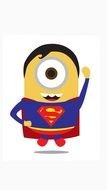 Superman Minion drawing