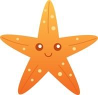 Starfish clipart drawing