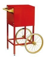 red Popcorn cart