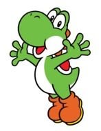 Happy Yoshi, video game character