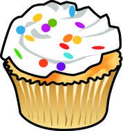 Clipart of sweet muffin