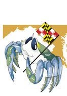 Blue Crab drawing