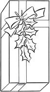 Holiday Gift Image drawing
