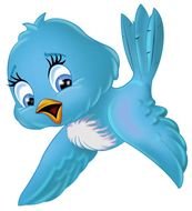 Blue Bird Everyday For Cards Scrapbooking