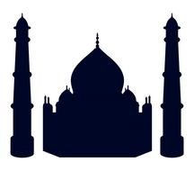 Taj Mahal Logo drawing