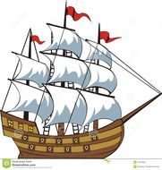 Sailing Ship Side Google Search Pirates Pinterest