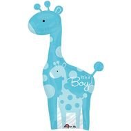 Blue Giraffe Balloon