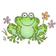 Happy Frog drawing