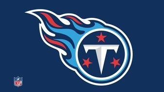 football logo on a blue background