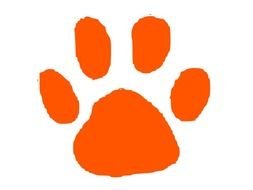 Ed Sheeran Logo Paw Print clipart