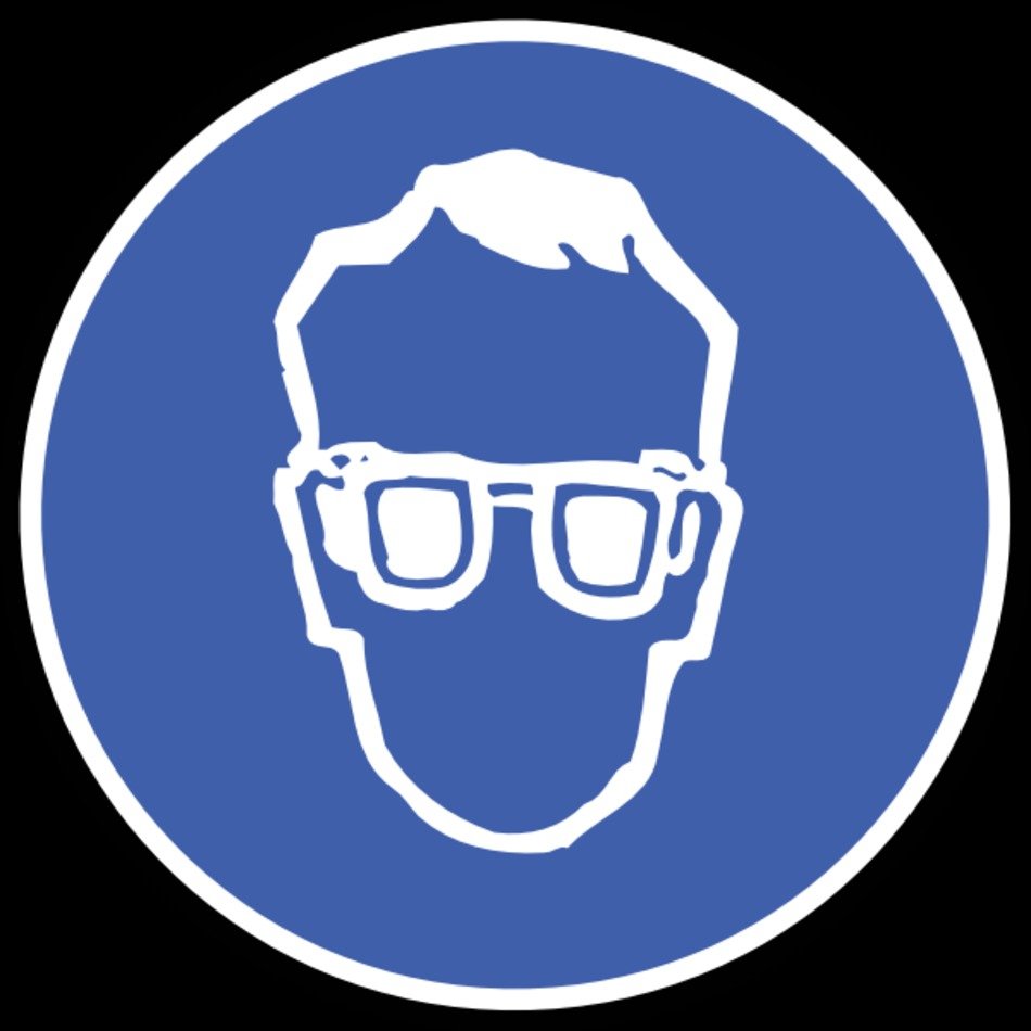 Wear Protection Glasses At Clkercom Vector Online N2