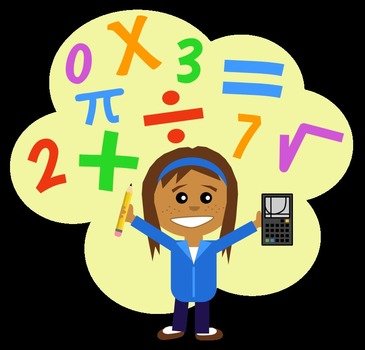 Math as a picture for clipart