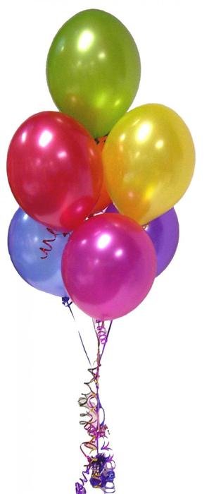 shiny balloons as picture for clipart