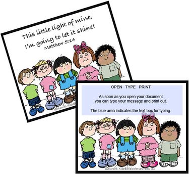 Bible Verse Card Index 1