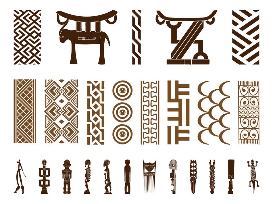 variety of African symbolism