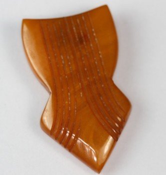 Vintage Dress Deco Butterscotch Carved By Pastsplendors