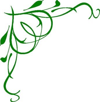 Green Heart Swirls At Clkercom Vector Online