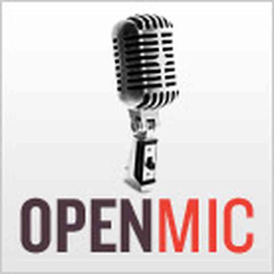Clipart of the open mic