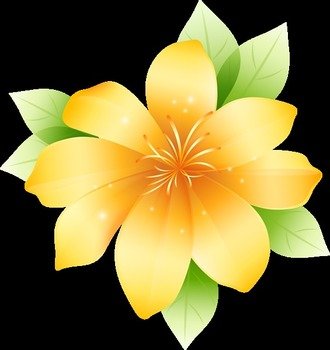 Flower On Spring Flowers Decorations Digital