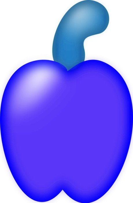 Clipart of the purple fruit