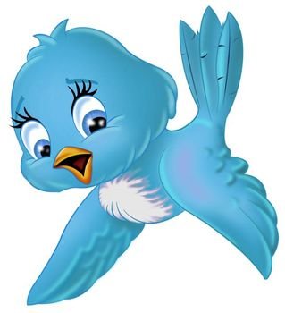 Blue Bird Everyday For Cards Scrapbooking