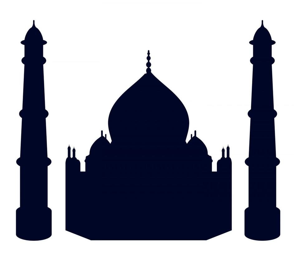 Taj Mahal Logo drawing free image download