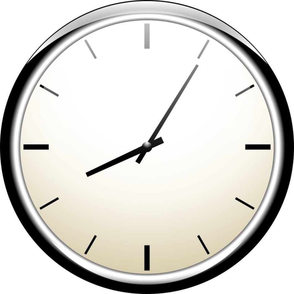 Clipart of the clock