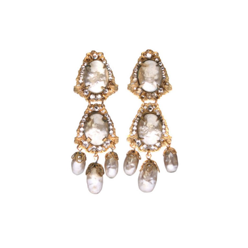 Fabulous Miriam Haskell Earrings