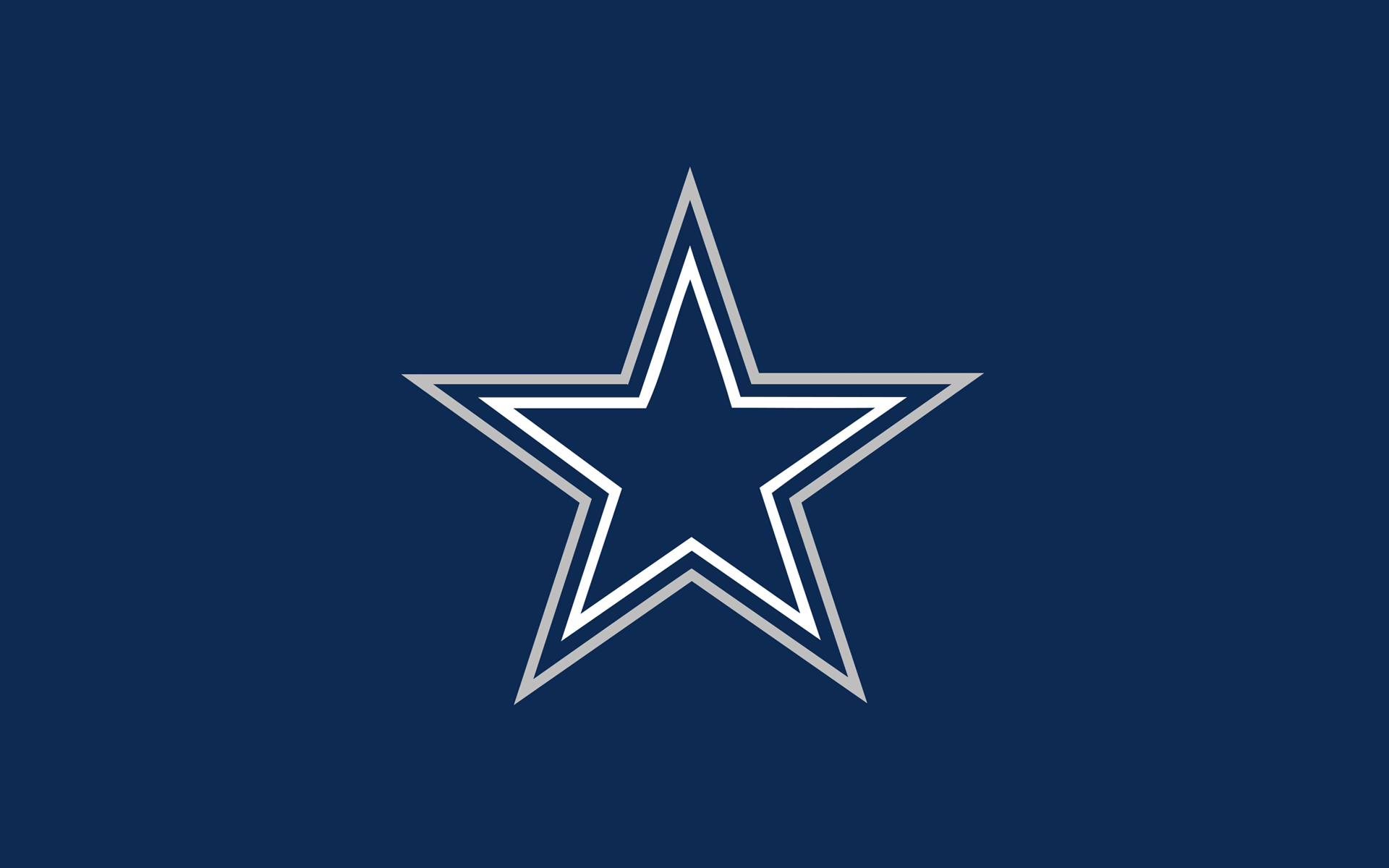 Clipart of the Dallas Cowboys Logo free image download