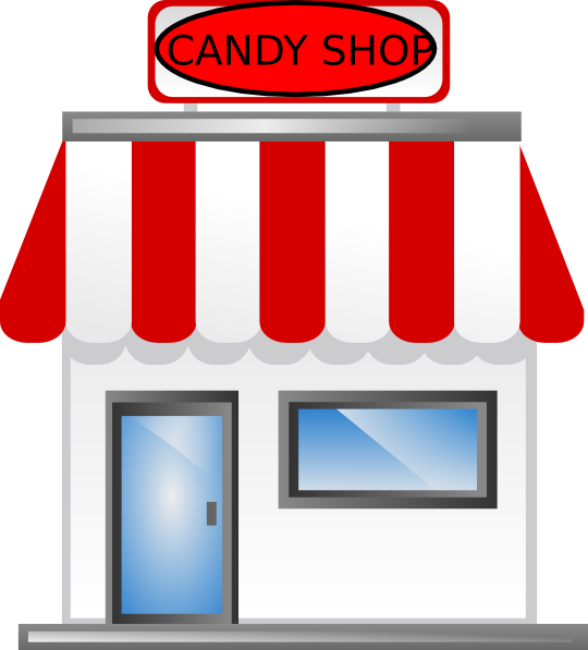 Candy Shop drawing free image download
