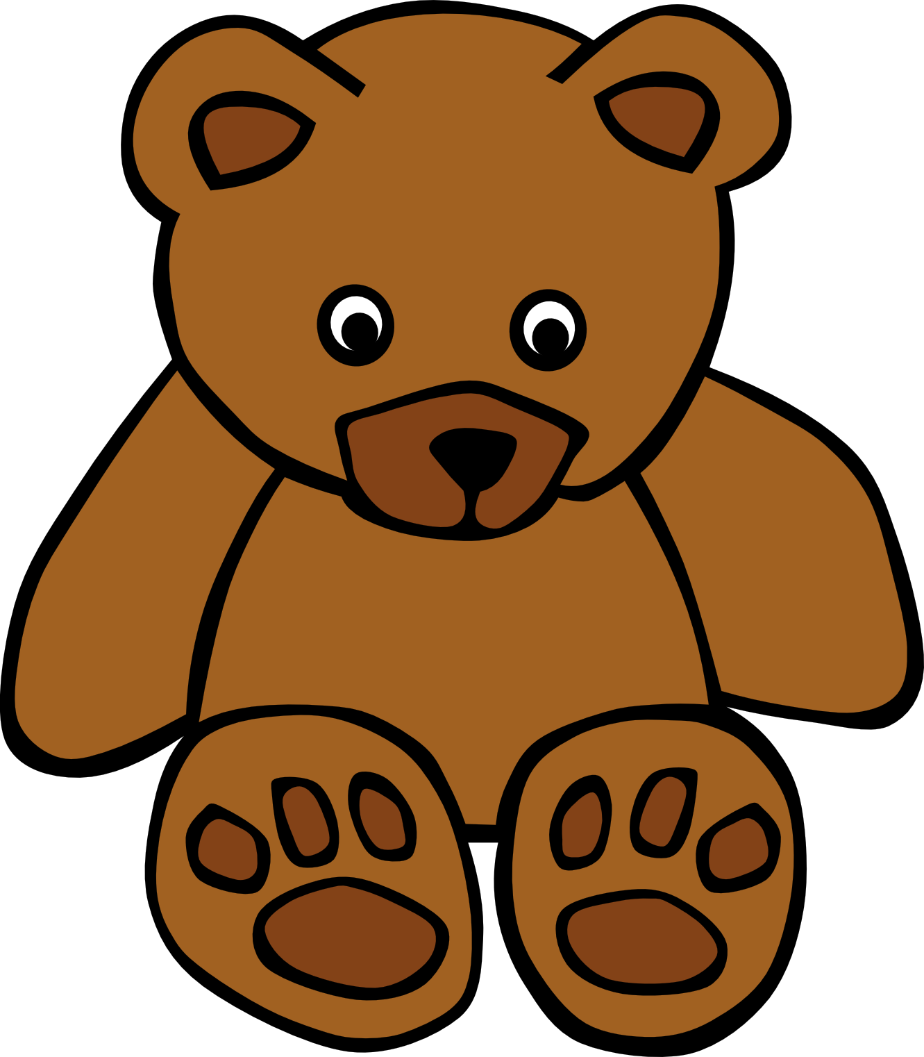 Bear drawing free image download