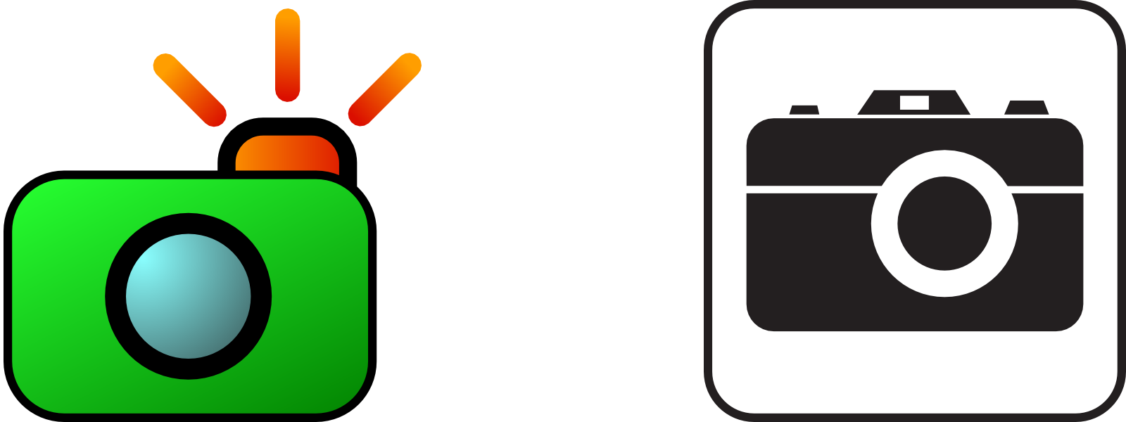 Camera symbols free image download