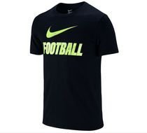 Nike Swoosh Football Tee Black