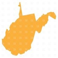 West Virginia State Map 1072 Signs Symbols Maps Download Royalty