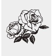 Rose Pattern Vector Material Download Free Graphics Graphic